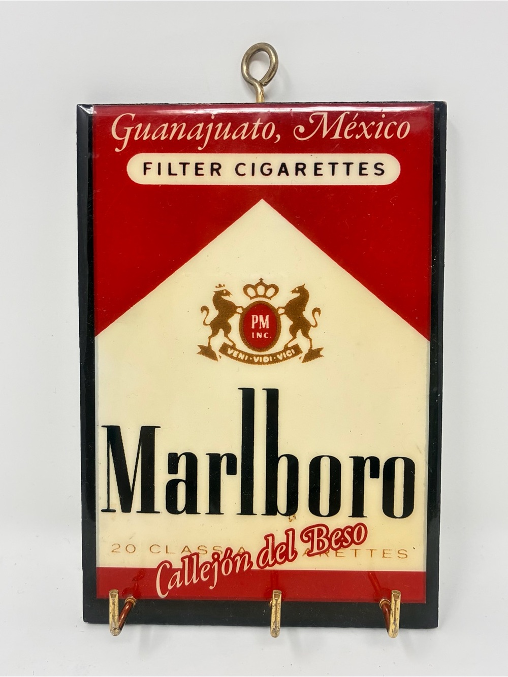 Marlboro-themed Wall Hook Key Towel Coat Hanger